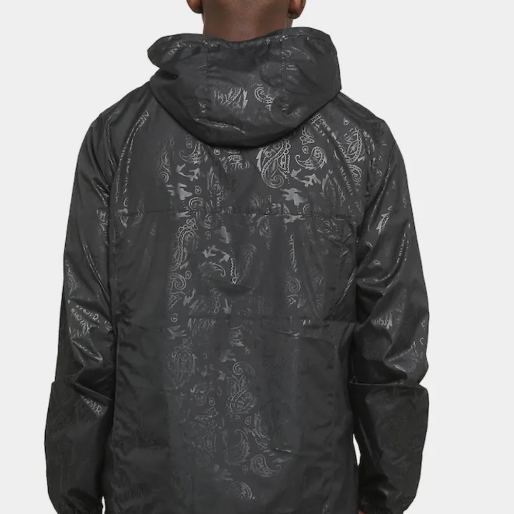 NWT- CULTURE KINGS unisex duplex windbreaker backpack jacket - Picture 2 of 16